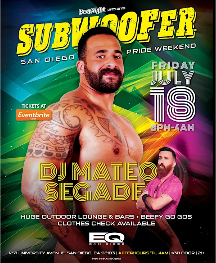 SubWOOFer: San Diego Pride