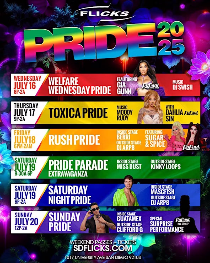 FLICKS Pride WEEK GA PASS & VIP PASS / San Diego Pride 2025