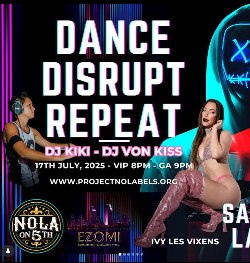 DANCE. DISRUPT. REPEAT. — Project No Labels San Diego Launch Party