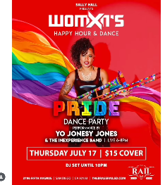 Womens PRIDE EVENT with LIVE  band and DJ