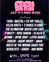EDEN San Diego Pride Queer Party