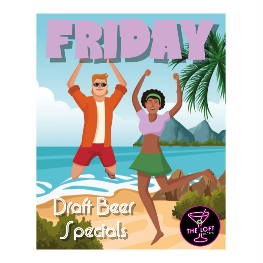 Draft Beer Friday Specials