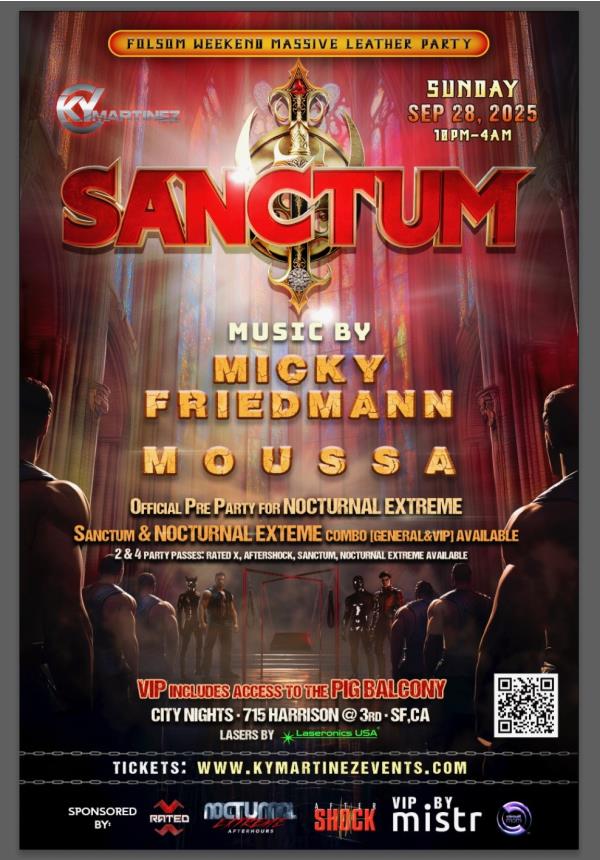 Sanctum: Folsom Weekend Massive Leather Party