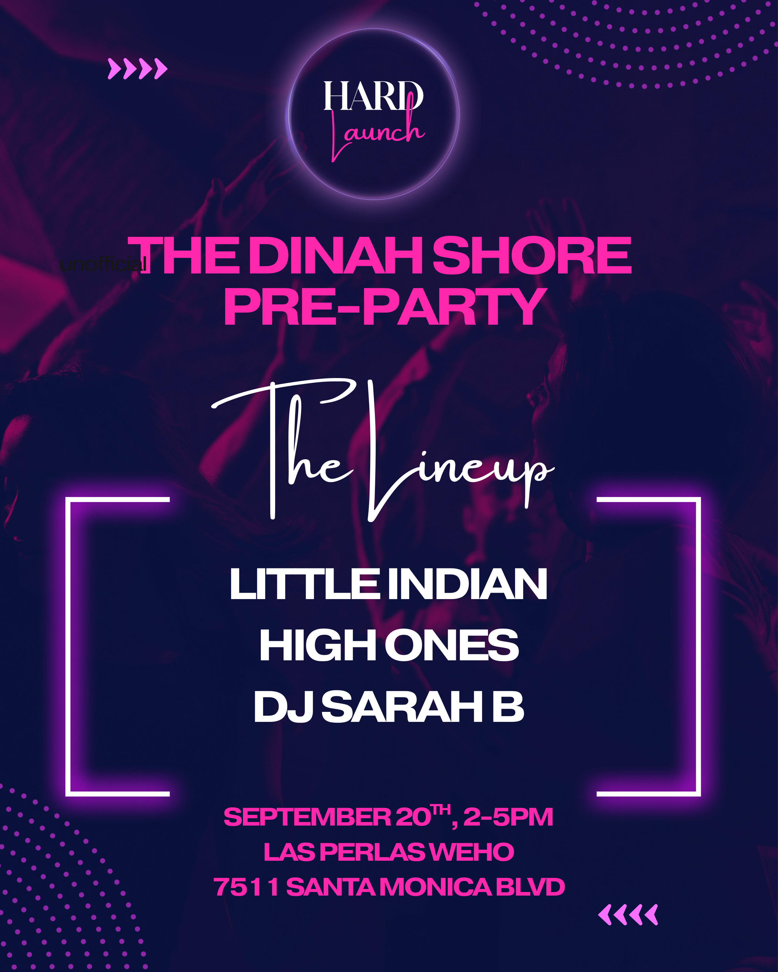 The Dinah Shore Pre-Party