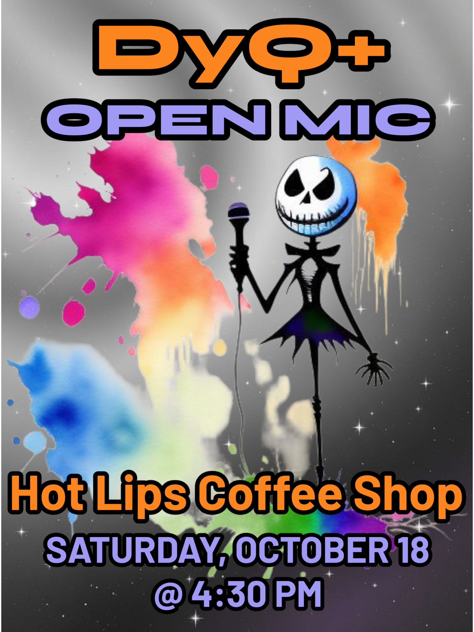 DyQ+ Open Mic Night