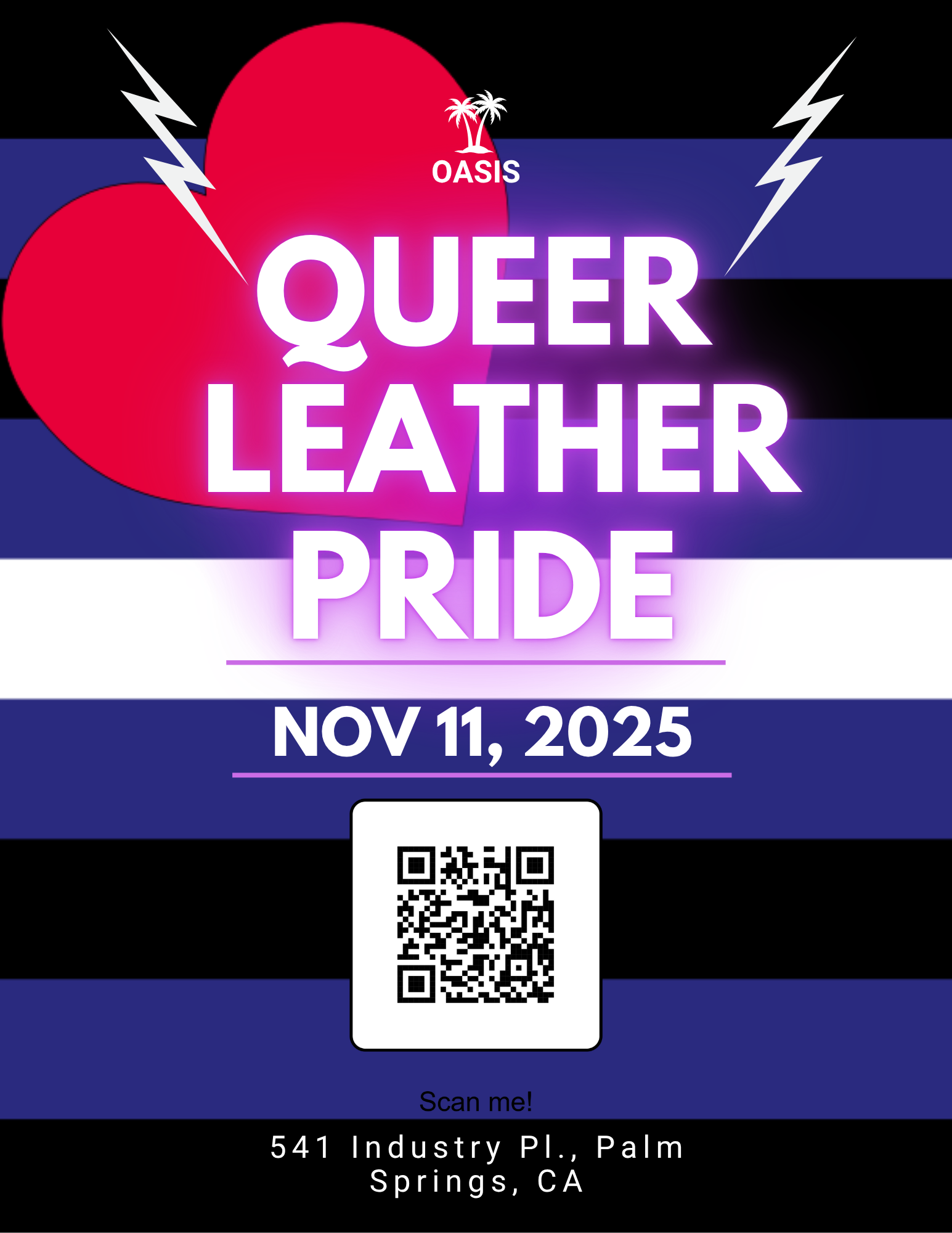 The Oasis: Queer Leather Pride!