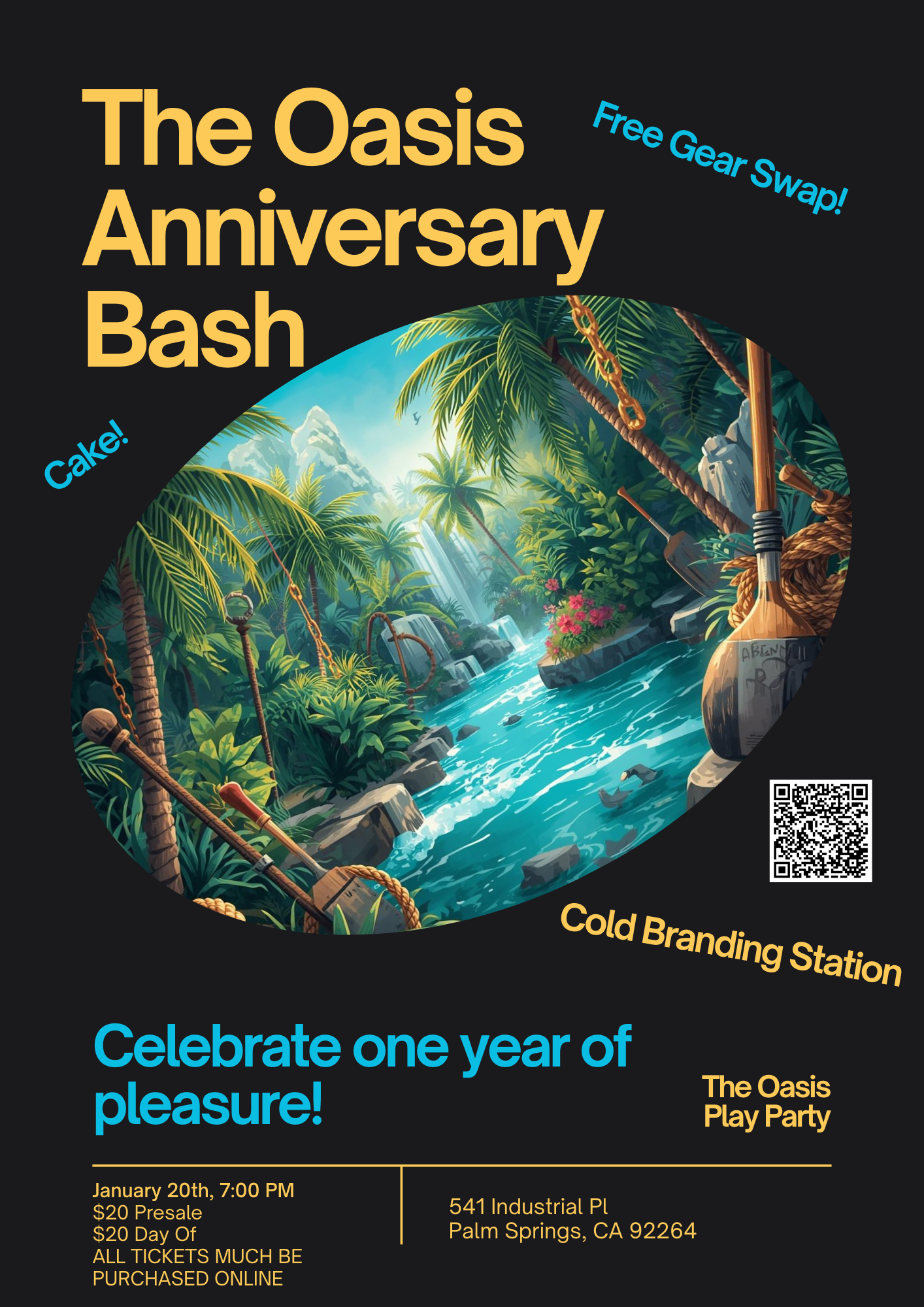 The Oasis BDSM Play Party - One Year Anniversary