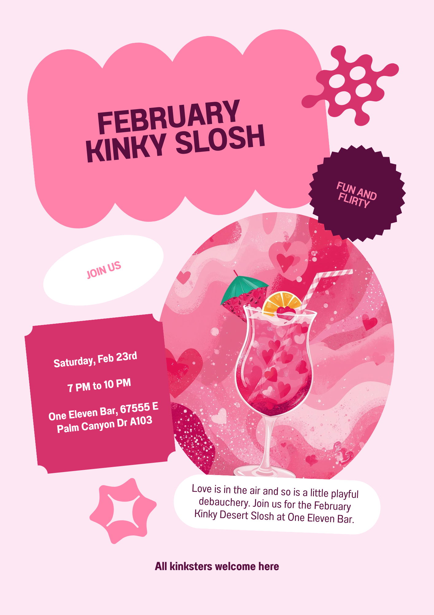 February Kinky Desert Slosh