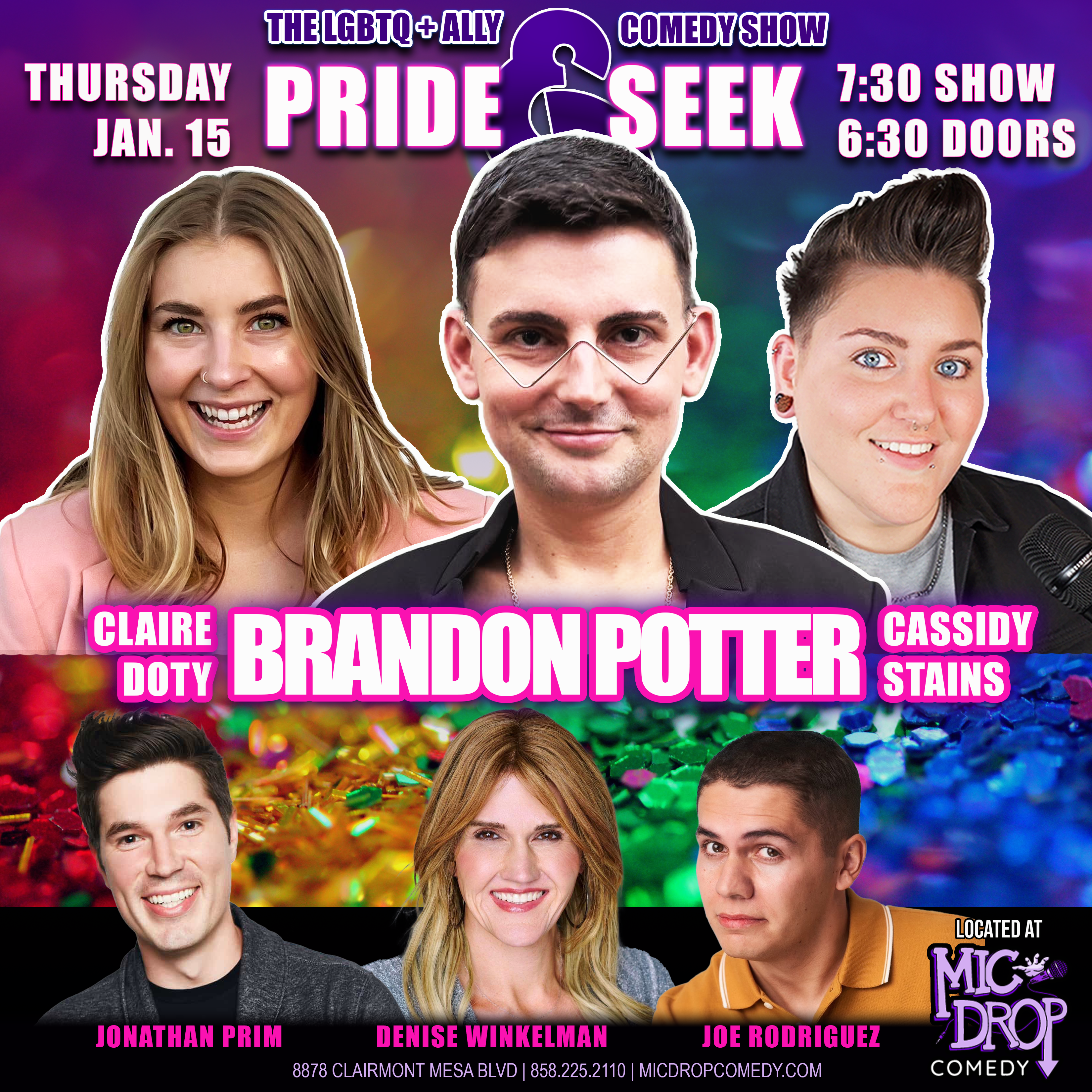 Queer Comedy Show: Pride & Seek
