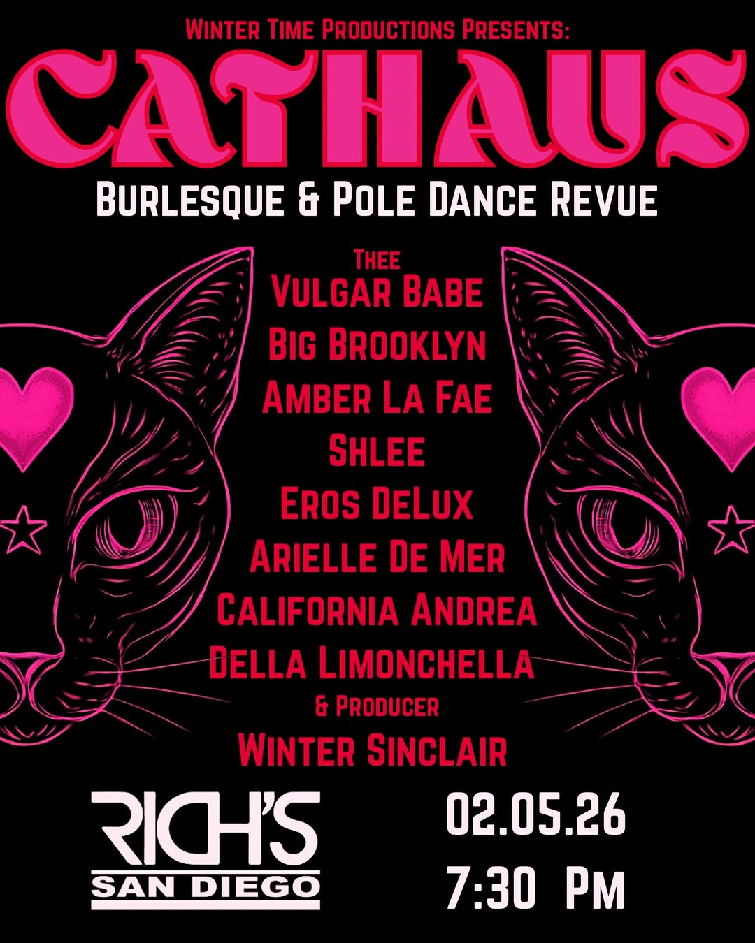 CatHaus Burlesque and Pole Dance Revue
