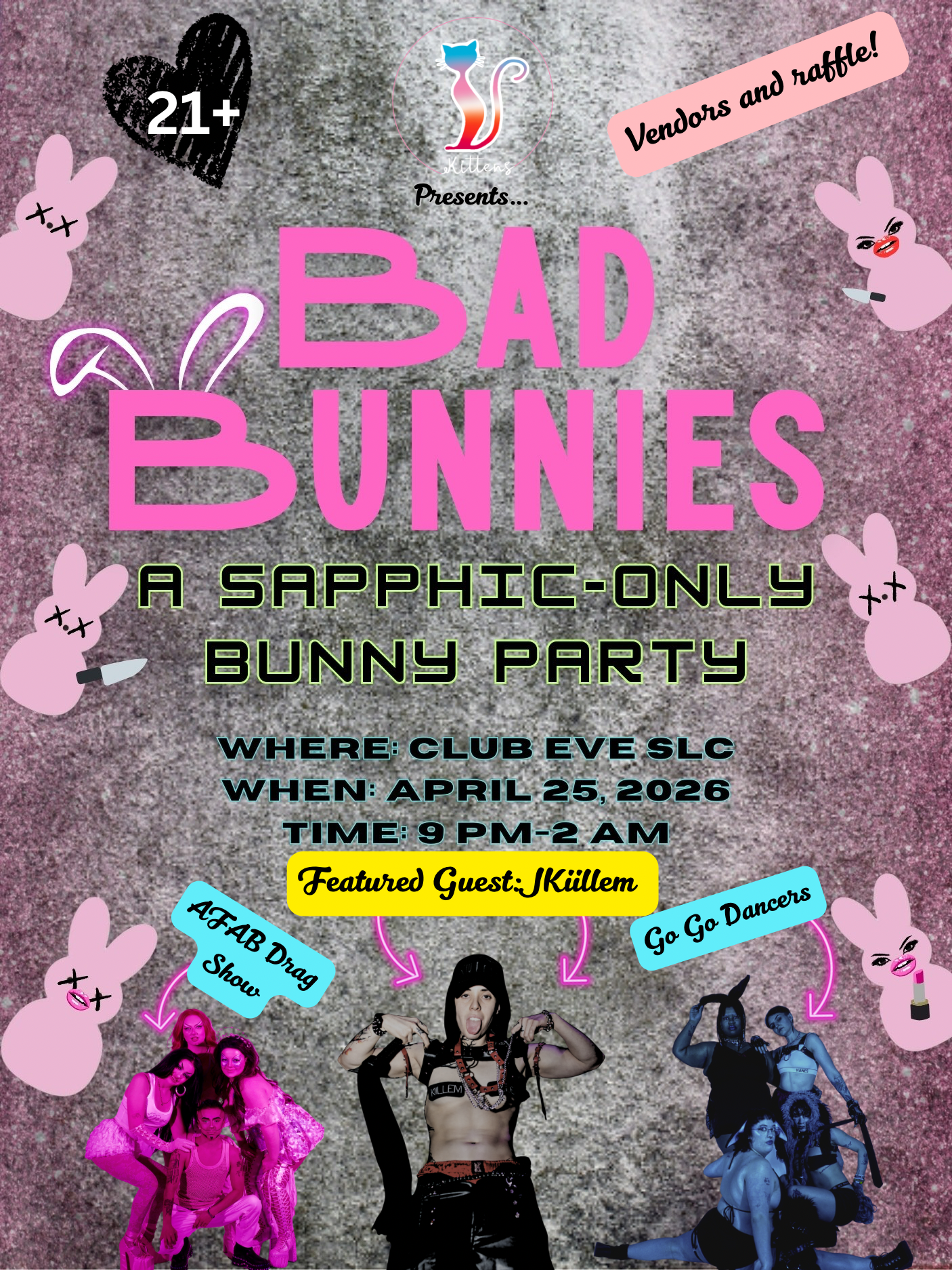 Bad Bunnies: A Sapphic-Only Bunny Party