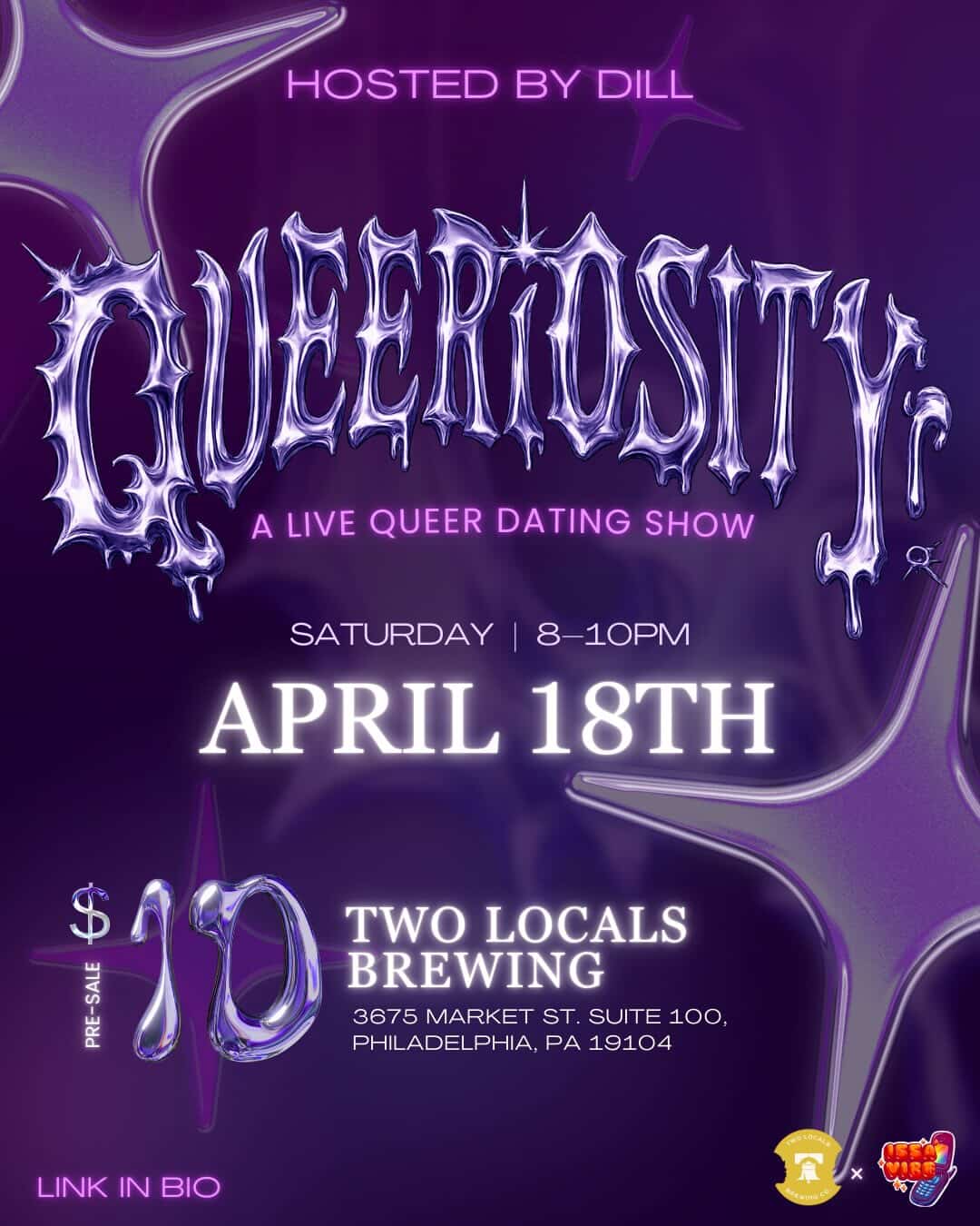 LIVE LESBIAN DATING SHOW! Queeriosity x Two Local Brewing