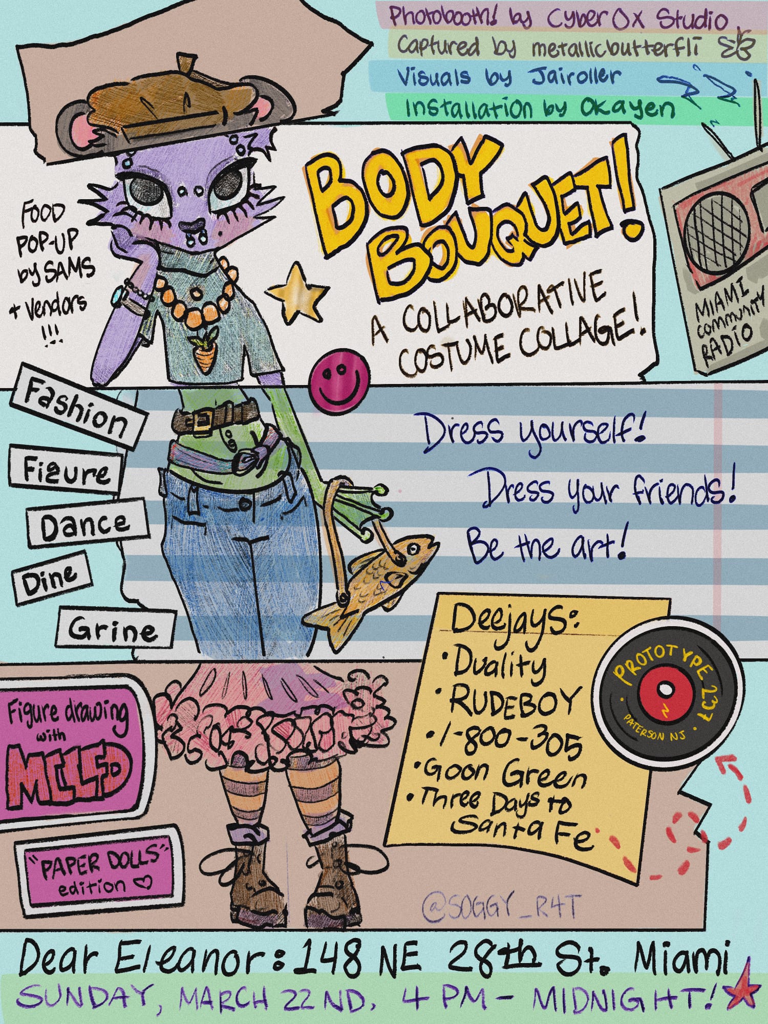 Body Bouquet! A Collaborative