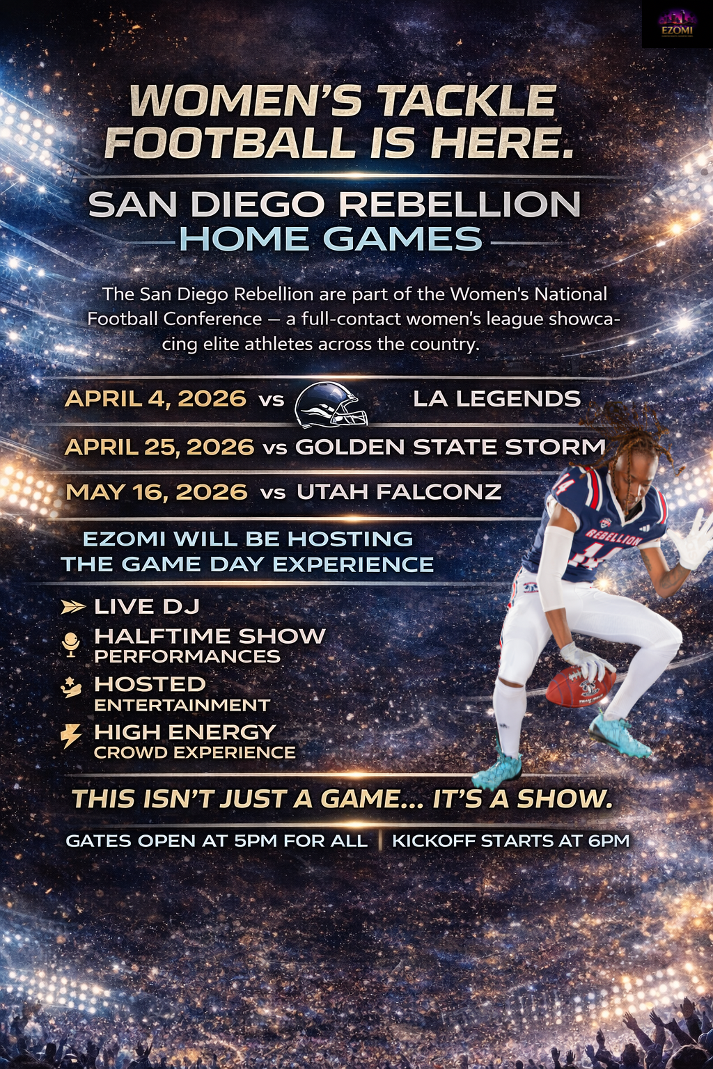 Ezomi x Rebellion: Saturday Night Lights