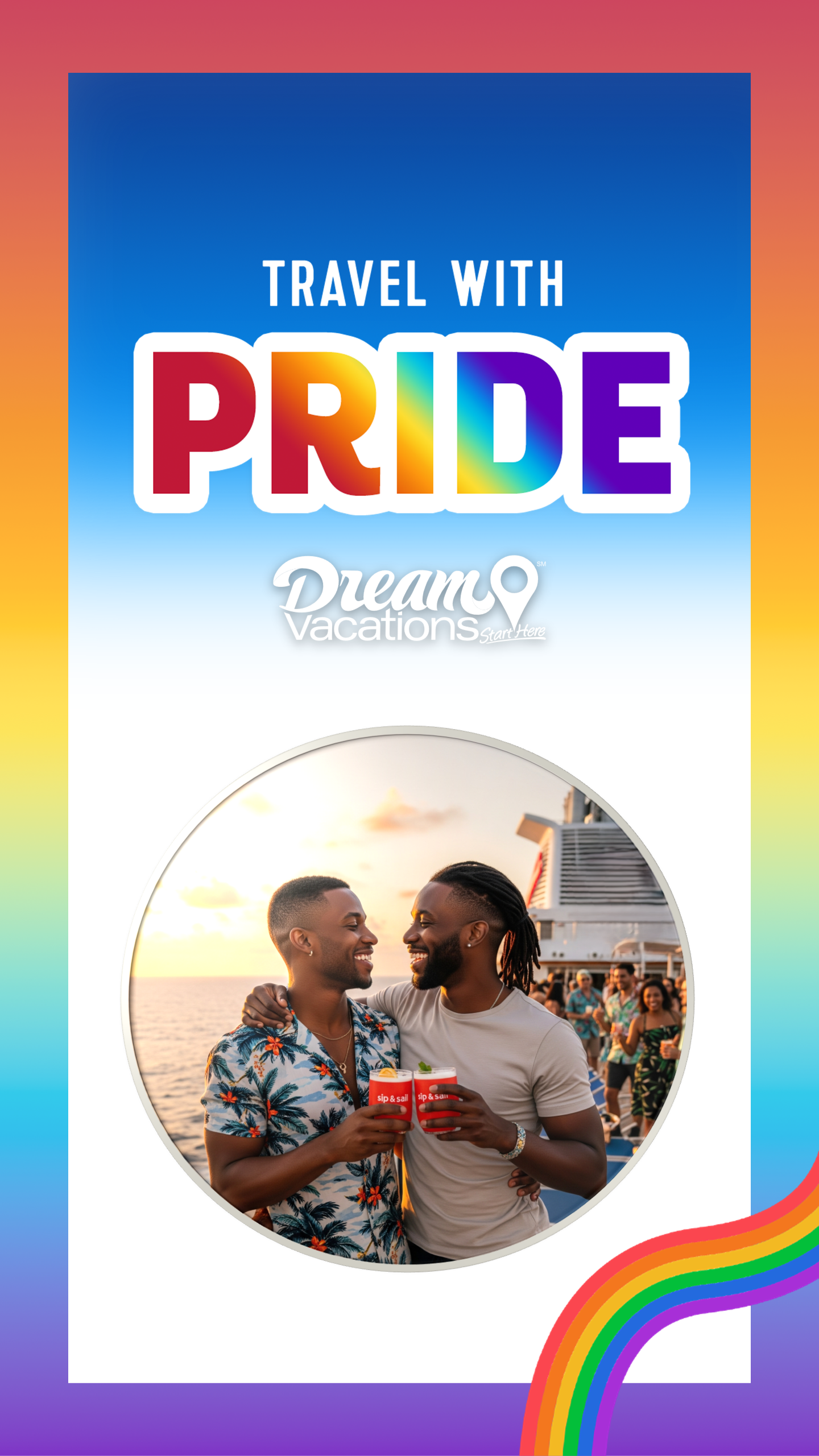 Pride @ Sea | An Intimate Cruise Group for Gay Men | June 22-27, 2026