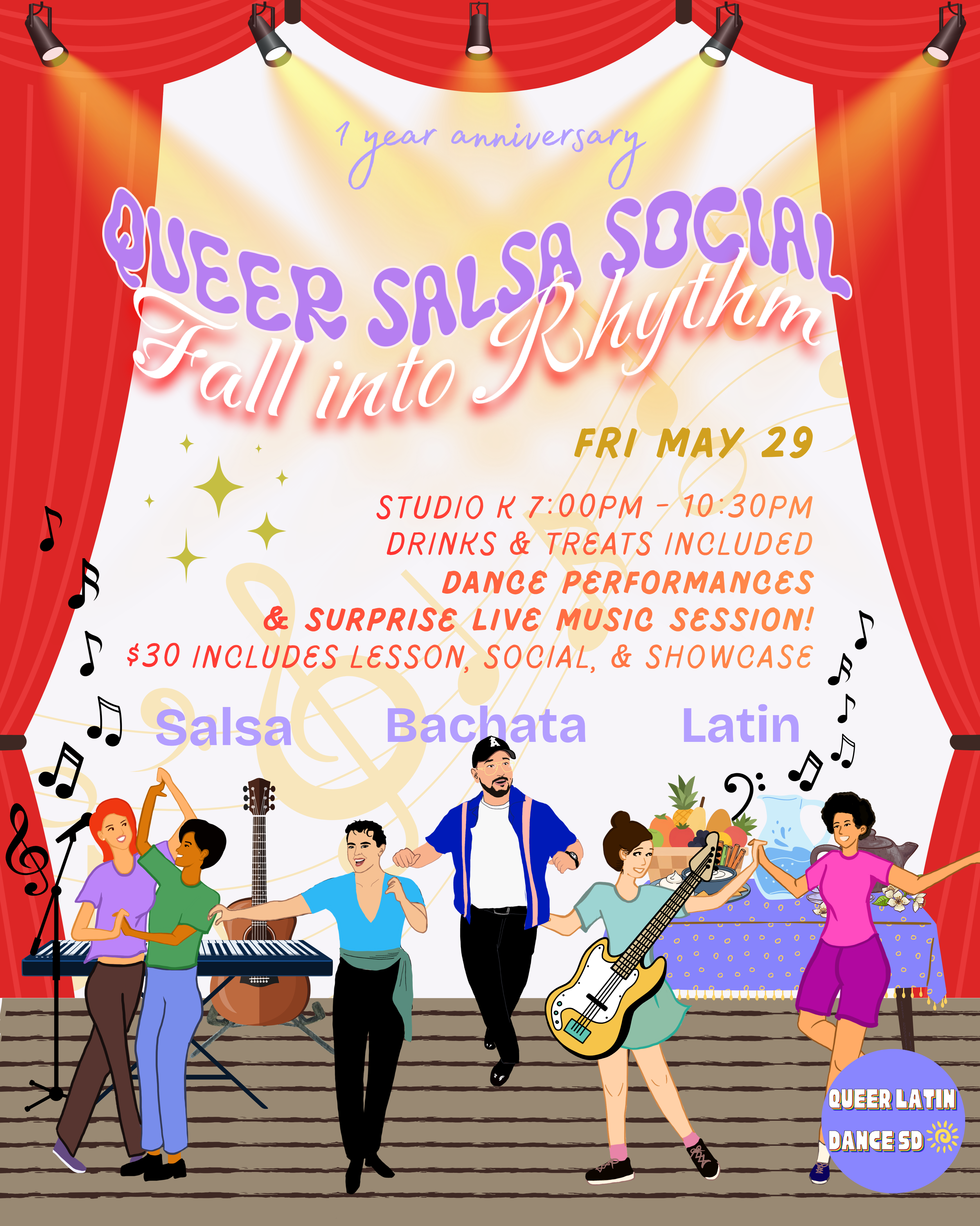 Queer Salsa Social: Fall into Rhythm