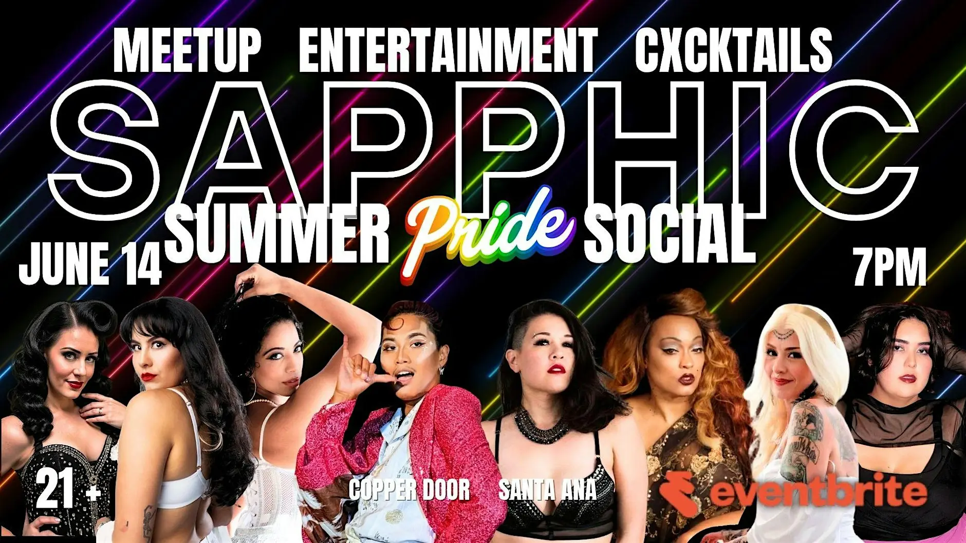 SAPPHIC SUMMER SOCIAL : Pride Edition