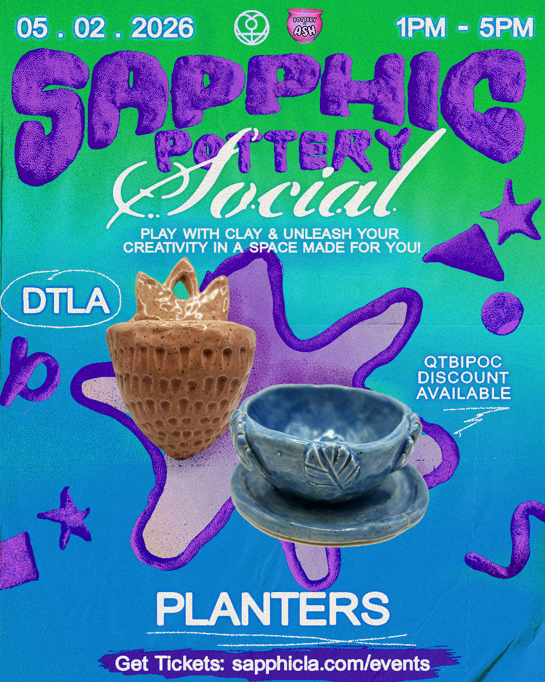 Sapphic Pottery Social