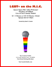 LGBT+ Open Mic