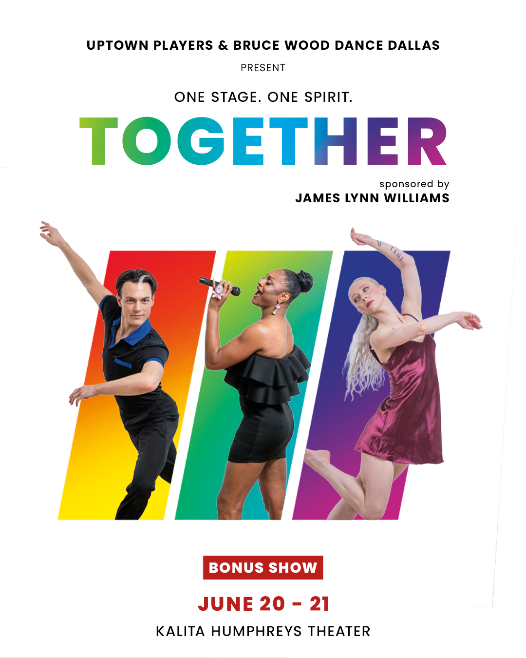 TOGETHER - Uptown Players and Bruce Wood Dance