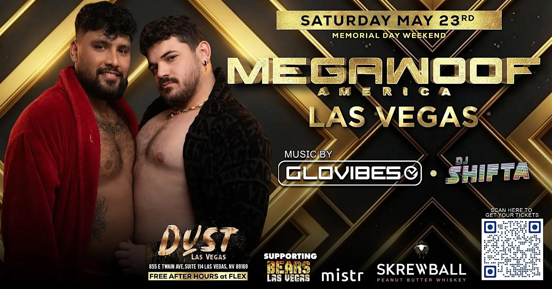MEGAWOOF - LAS VEGAS - MEMORIAL DAY WEEKEND
