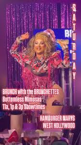 Saturday Drag Brunch! BOTTOMLESS MIMOSAS!