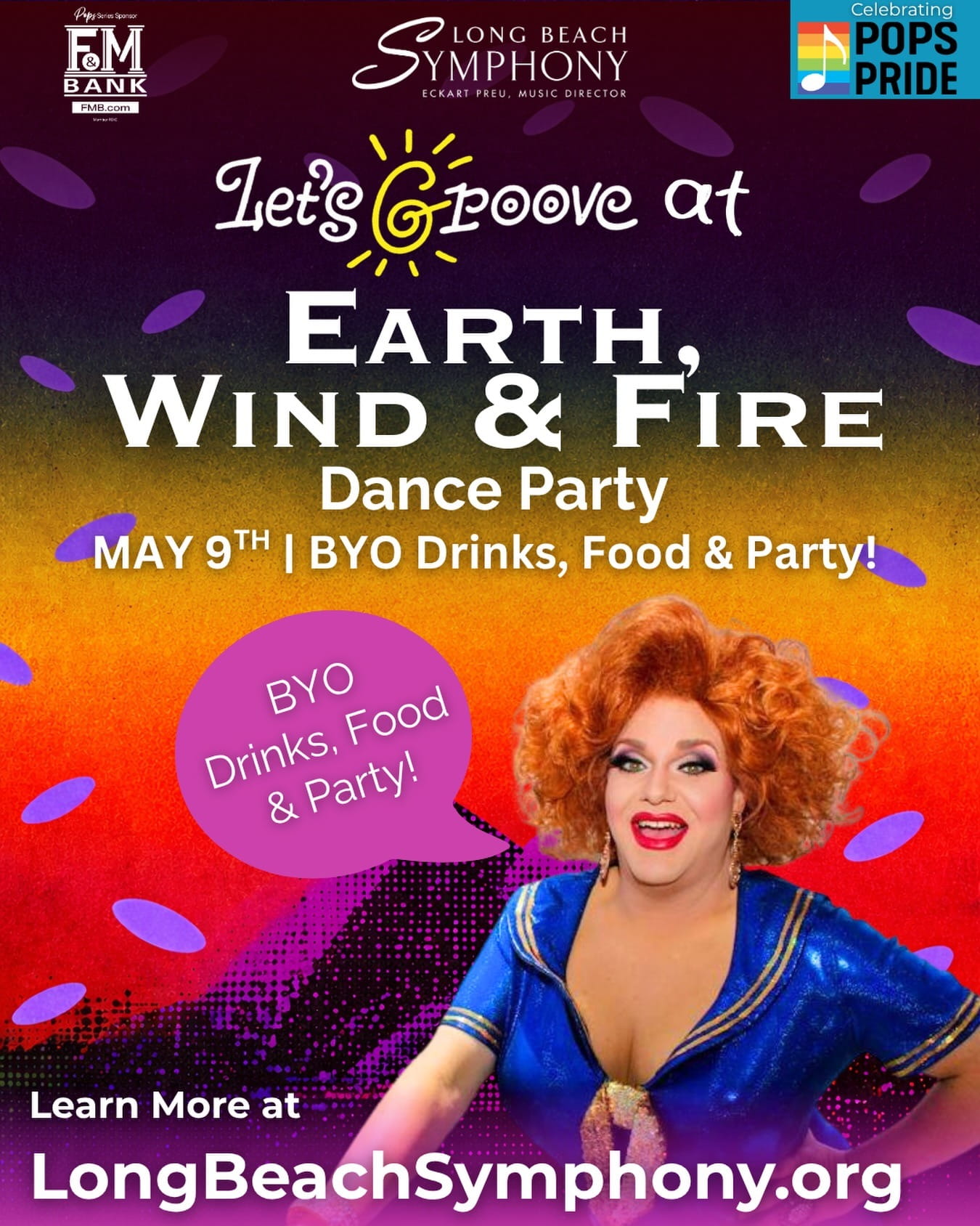 Celebrate Pops Pride with Jewels at the Earth, Wind & Fire Dance Party