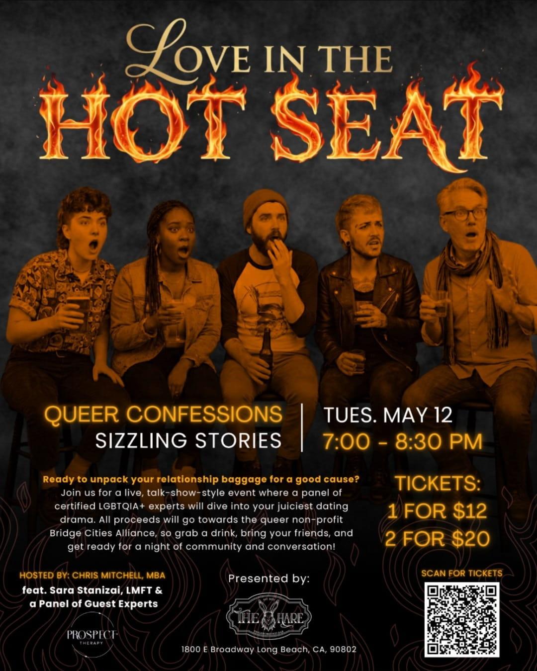 Love In The Hot Seat: Queer Confessions and Sizzling Stories!