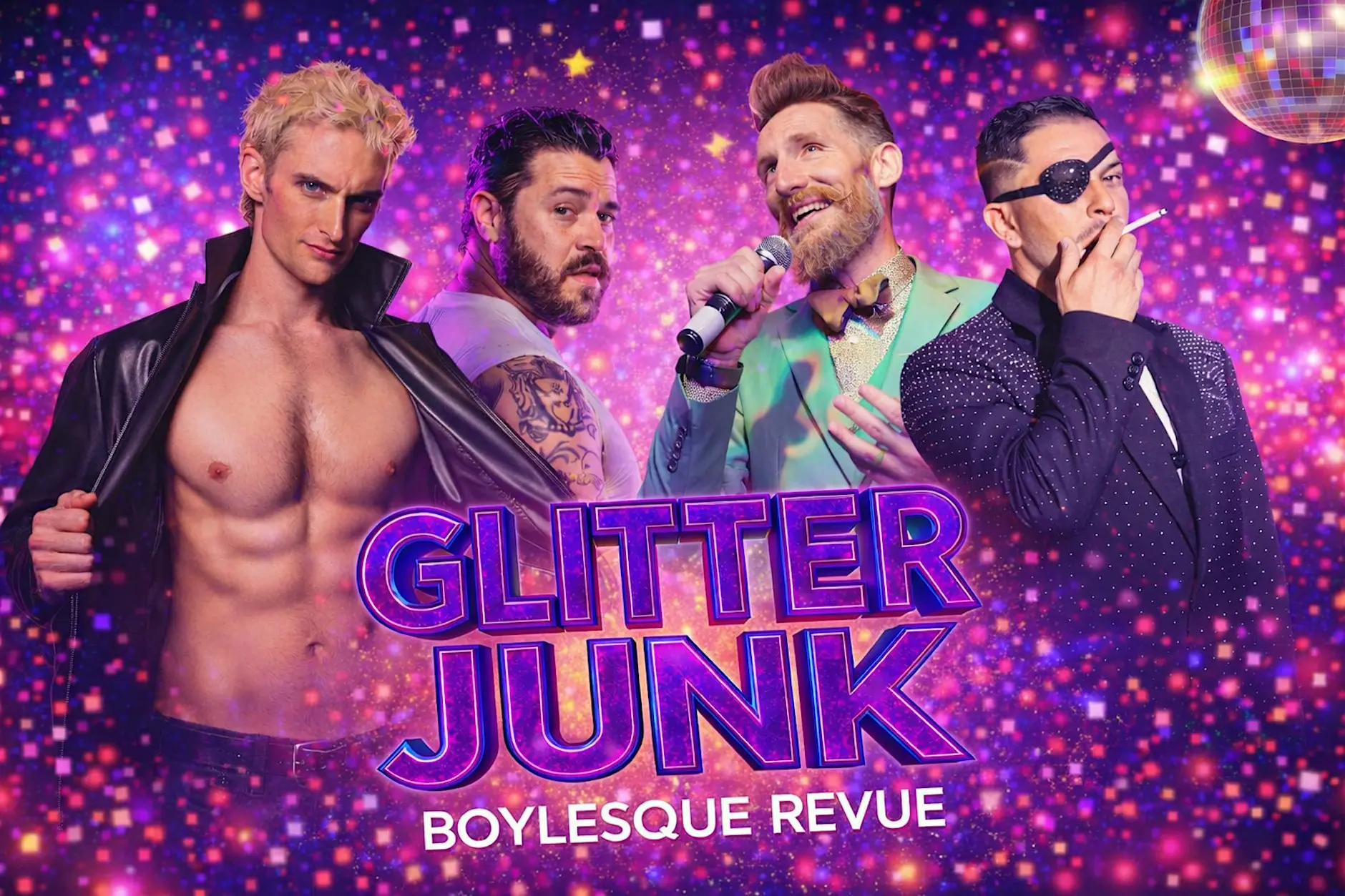 Glitter Junk: Boylesque Revue LB Pride Weekend Kickoff