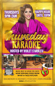 Karaoke with Violet S'Arbleu