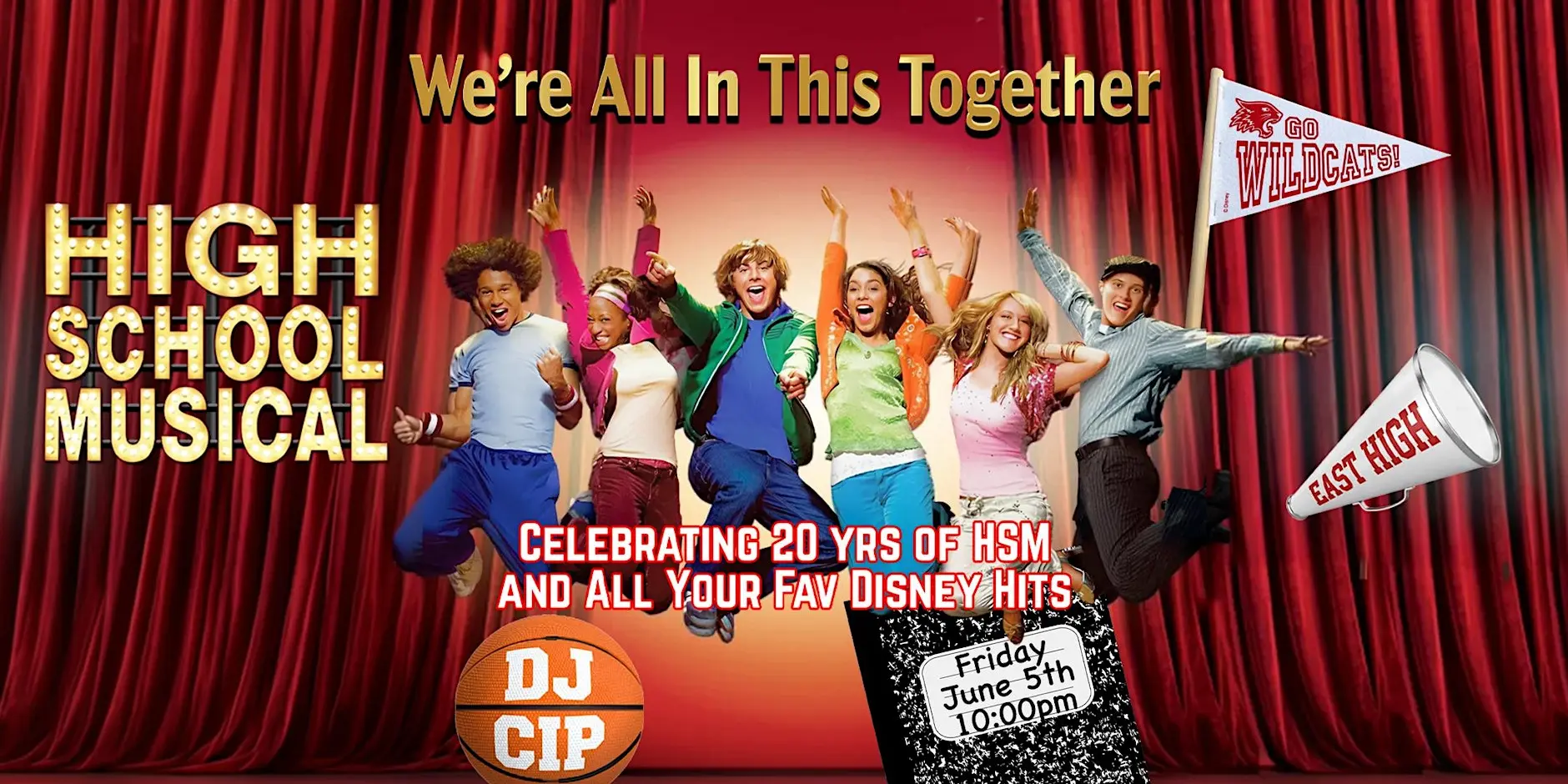 We're All In This Together! A Disney Tribute Party!
