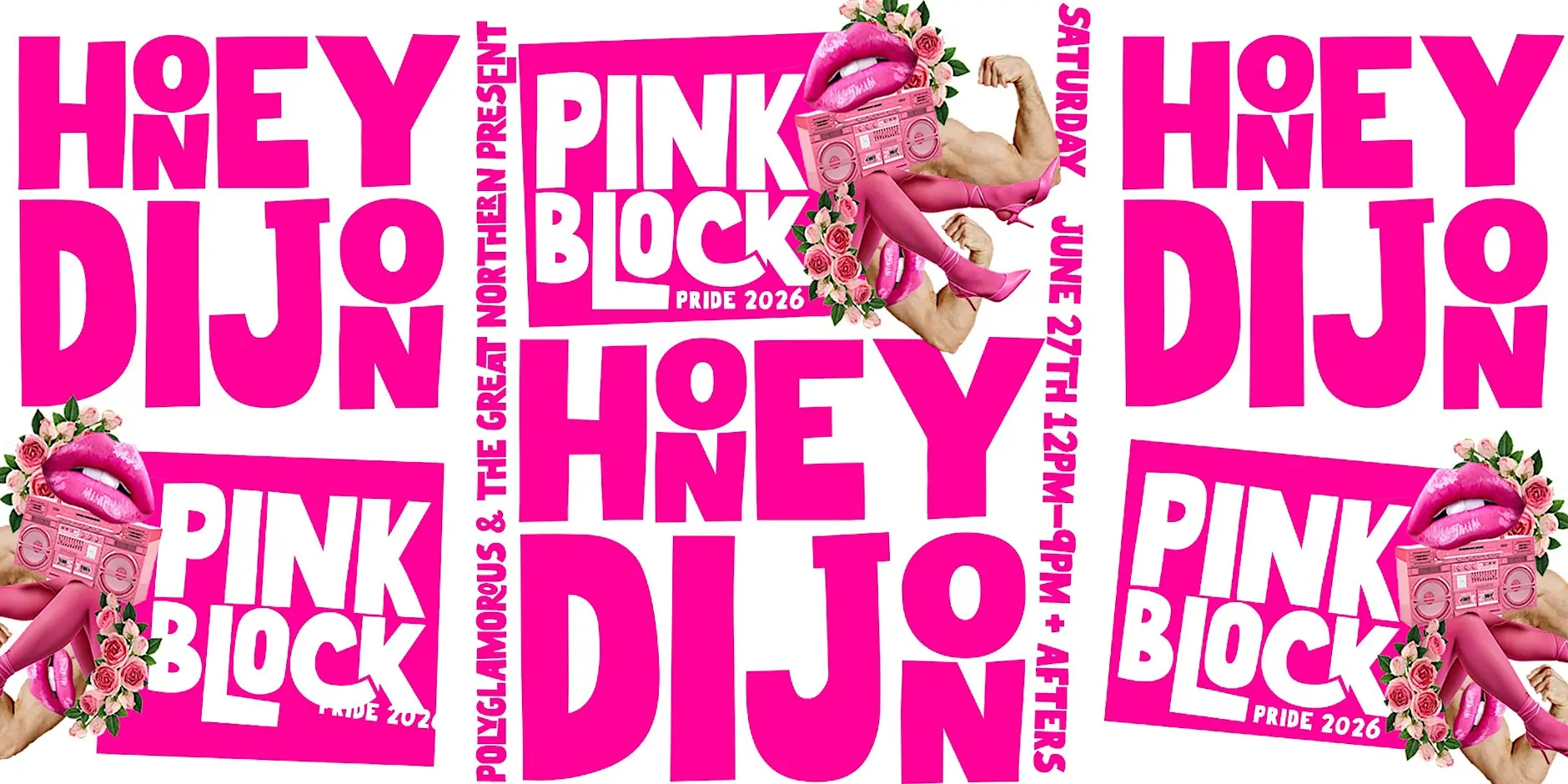 PINK BLOCK PRIDE 2026 - Honey Dijon and more!