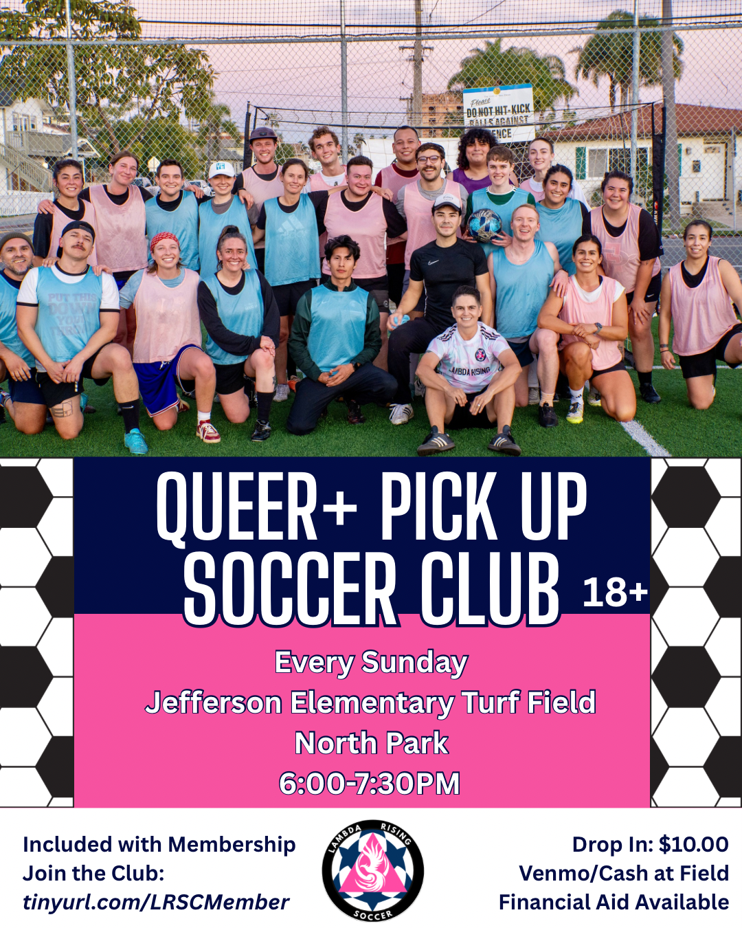 Queer+ Pick Up Soccer