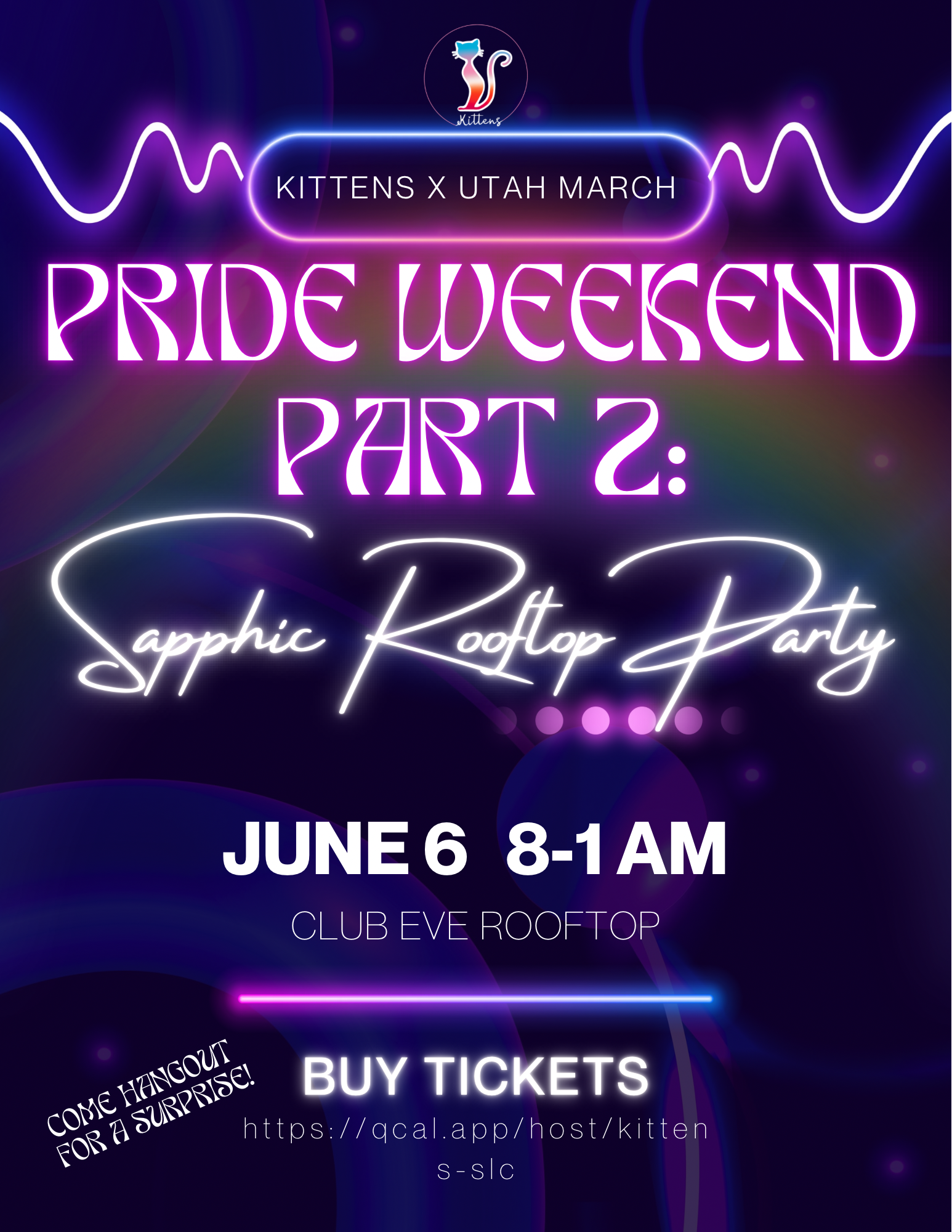 Pride Part 2: Sapphic Rooftop Party