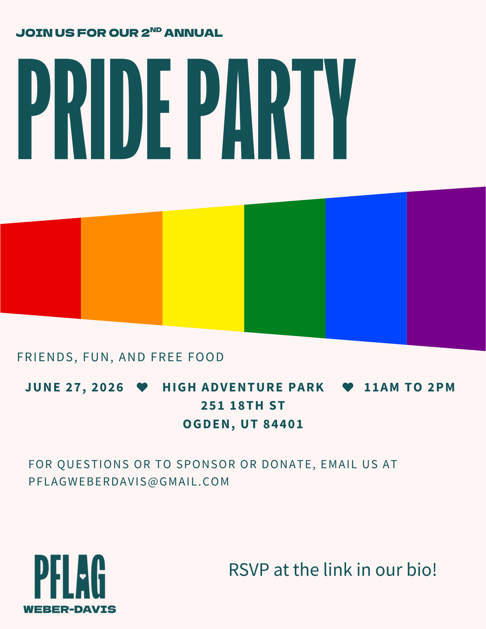 PFLAG Weber-Davis Pride Party