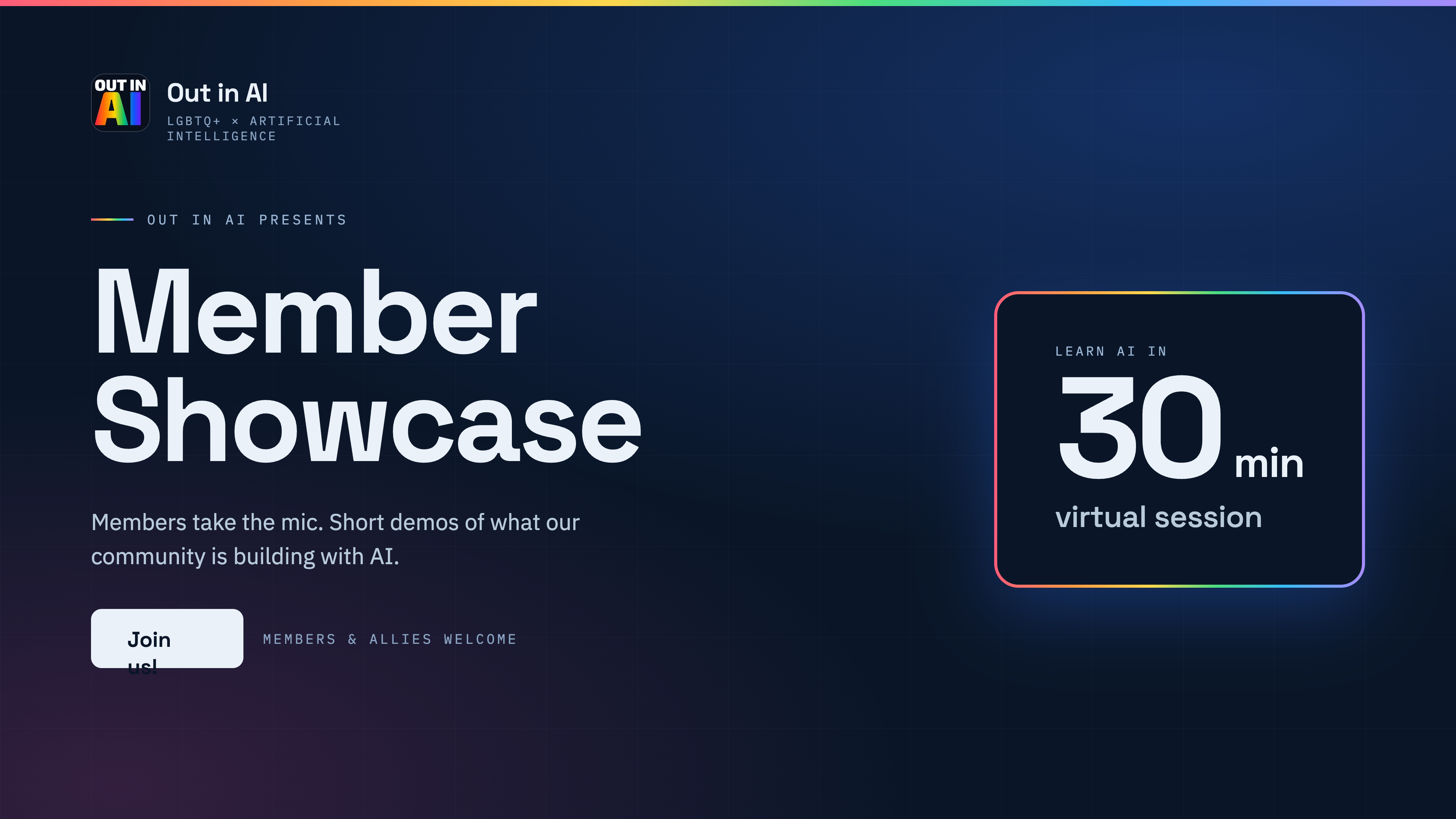 Out in AI Member Showcase: Building a Site With Claude Code