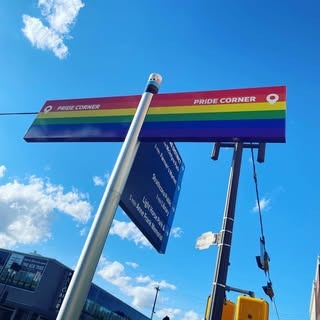 Pride Corner on Whyte